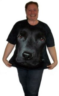 Black Lab Face T shirt PLUS "Dog Tag" pendant   Combo Pack   Tshirt by The Mountain Clothing