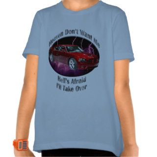 Dodge Charger SRT8 Girls Ringer T Shirt