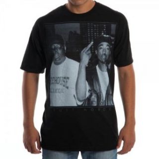 Tupac and Biggie Trust Nobody Black Mens Tee: Clothing