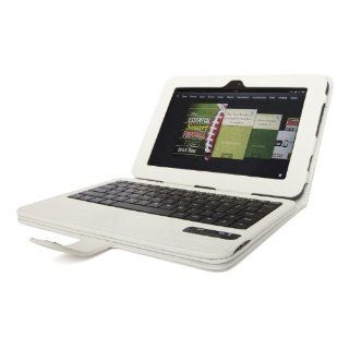 Poetic KeyBook Bluetooth Keyboard Case for Kindle Fire HD 8.9 White (3 Year Manufacturer Warranty From Poetic): Electronics