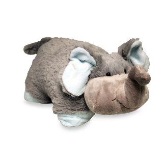 My Pillow Pets Nutty Elephant   Large (Grey with Blue): Toys & Games