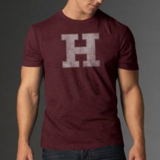 Harvard University Maroon Vintage Retro T Shirt by Forty Seven Brand , Maroon , XX Large: Clothing