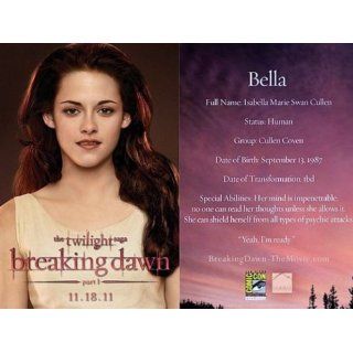 (2x6) The Twilight Saga: Breaking Dawn Movie Bella Beaded Bookmark  
