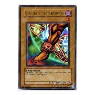 Yu Gi Oh!   Right Leg of the Forbidden One (LOB 120)   Legend of Blue Eyes White Dragon   Unlimited Edition   Ultra Rare: Toys & Games