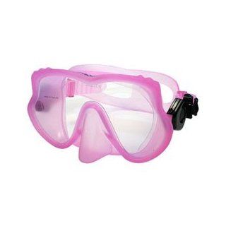 Promate Frameless Scuba Dive Snorkeling Mask, Pink : Diving Masks Without Purge Valve : Sports & Outdoors