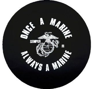 Once a Marine Spare Tire Cover  Sports Fan Tire And Wheel Covers  Sports & Outdoors