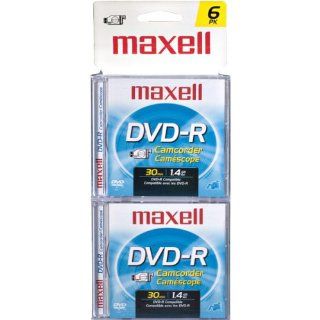 Maxell DVD RCAM/6 Dvd r Cam/6 8cm Write once Dvd r Removable Disc For Dvd Camcorders: Electronics