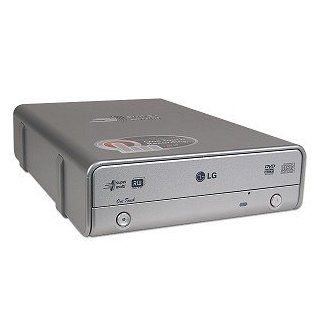 LG GSA E20N 16x DVDRW DL USB 2.0 External Drive w/Video to Disc One Touch Recording & AV Capture Inputs (Silver): Computers & Accessories