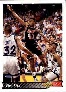 1992 Upper Deck   Glen Rice   Miami Heat   Card # 126: Sports & Outdoors
