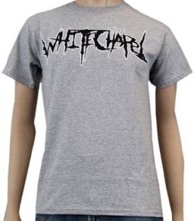 WHITECHAPEL   This World Is Ours   Heather Grey T shirt   size Small: Clothing
