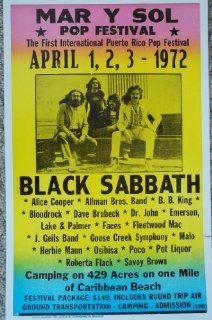 Mar Y Sol Puerto Rico Pop Festval 1972 Featuring Black Sabbath and Others: Home & Kitchen