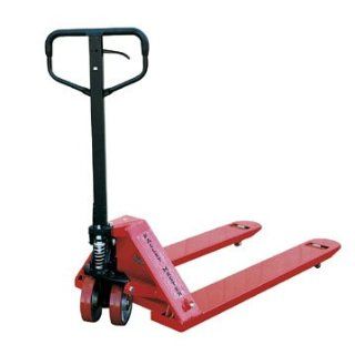 Beacon Full Featured Pallet Truck; Capacity (LBS): 4, 000; Overall Fork Dimensions: 27"W x 96"L; Service Range: 2 7/8"   7 3/4"; Net WT. (LBS): 400; Model# BPM4 2796: Industrial & Scientific