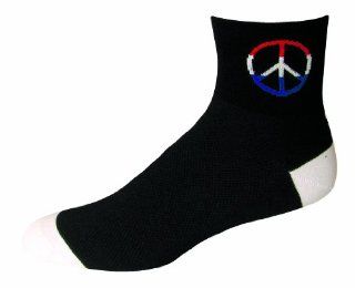 SAVE OUR SOLES   PEACE : Athletic Socks : Clothing