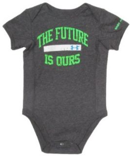 Under Armour Baby Boys The Future is Ours Bodysuit (0 9M) Carbon Heather, 6/9 Months : Athletic Apparel : Clothing