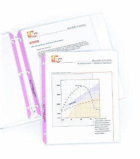 C Line Pink Ribbon Standard Weight Sheet Protectors, 8.5 x 11 Inches, Clear, 5 Boxes per Case, 80 Sheet Protectors per Box (62677): Everything Else