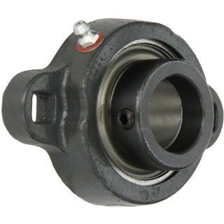 Browning VF2E 119M Intermediate Duty Flange Unit, 2 Bolt, Eccentric Lock, Regreasable, Contact and Flinger Seal, Ductile Iron, Inch, 1 3/16" Bore, 3 9/16" Bolt Hole Spacing Width, 4 7/16" Overall Width: Flange Block Bearings: Industrial &
