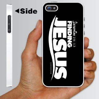 iPhone 5 Case   Christian Themed   Jeremiah 29:13 Finding Jesus Finding Nemo Parody Design   White Protective Hard Case: Cell Phones & Accessories