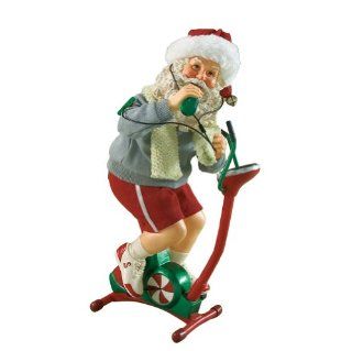 Department 56 Possible Dreams Clothtique Wide Load Sports and Leisure Santa Figurine   Holiday Figurines