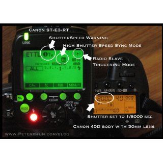 Canon 600EX RT Speedlite Flash (Black) : On Camera Shoe Mount Flashes : Camera & Photo