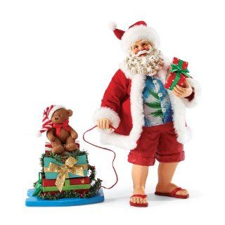 Department 56 Possible Dreams Santas Lets Boogie Santa Figurine   Holiday Figurines