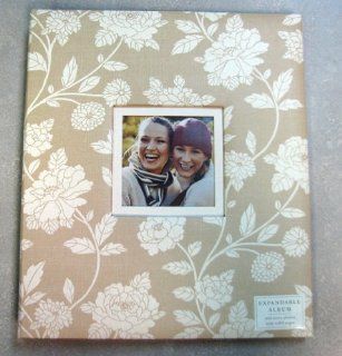 Hallmark Albums EDY8807 Large Linen Floral Album : Bookshelf Albums : Everything Else