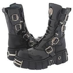 New Rock 313 S1 Itali/Charol Negro New Rock Boots