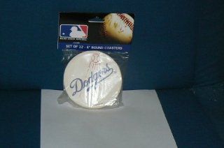 MLB Los Angeles LA Dodgers Drink Coasters Pack of 12 Kitchen & Dining