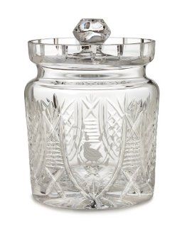 Waterford Crystal Twelve Days of Christmas Biscuit Barrel: Food Canisters: Kitchen & Dining