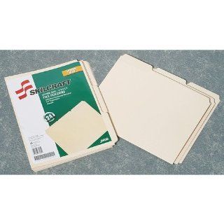 SKILCRAFT Letter Size, Manila 1/3 Cut File Folders   24 Pack : Office Products
