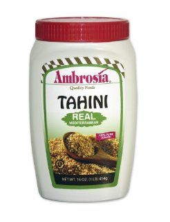 Ambrosia Tahini Paste, 16 oz. : Tahini Sauces : Grocery & Gourmet Food