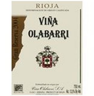 Vina Olabarri Gran Reserva   2004   Rioja   Tempranillo / Tinto Fino / Tinta Roriz 750ML: Wine