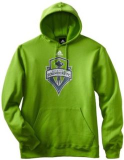 MLS Seattle Sounders FC Primary Logo Hoodie, Small, Rave Green : Sports Fan Sweatshirts : Clothing