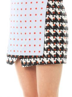Printed wrap front skirt  Thakoon Addition