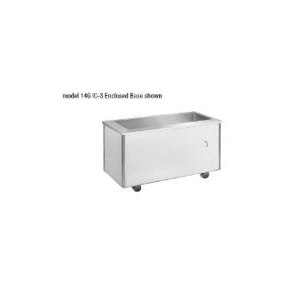 Randell Ranserve 3 Pan Size Enclosed Base Cold Food Table: Kitchen & Dining