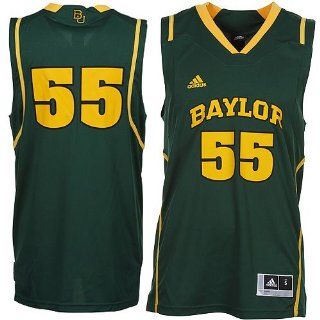 NCAA adidas Baylor Bears #55 Replica Basketball Jersey   Green (Large) : Sports Fan Jerseys : Sports & Outdoors