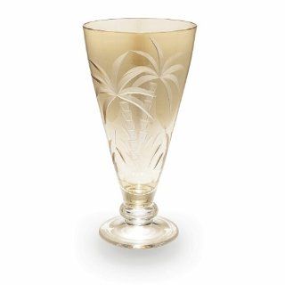 Lenox British Colonial Crystal Gold Goblets, Set of 4: Kitchen & Dining