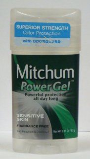 Mitchum for Men Anti perspirant & Deodorant Sensitive Skin, Fragrance Free, 2.25 Oz (Pack of 6): Health & Personal Care