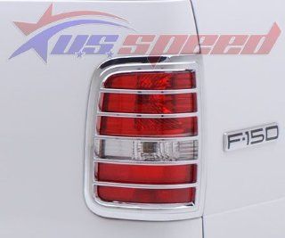 2004 2008 Ford F150 Chrome Tail Light Covers 2PC: Automotive