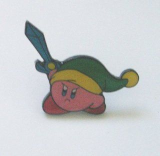 Nintendo Kirby as Link Metal Pin Badge ~Wii~ 