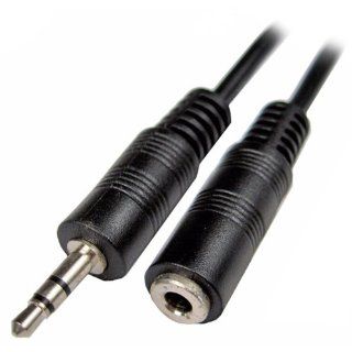 Cables Unlimited AUD 1000 50 3.5mm Male to Female Stereo Cable (50 Feet, Black): Electronics