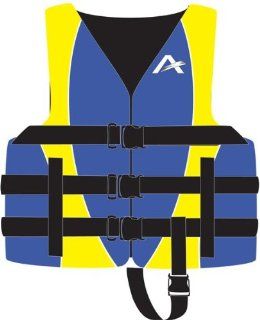 Airhead 10010 03 A BL Blue Nylon Youth Life Vest : Life Jackets And Vests : Sports & Outdoors