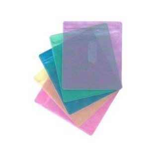 100 CD Double sided Plastic Sleeve Assorted Color: Office Products