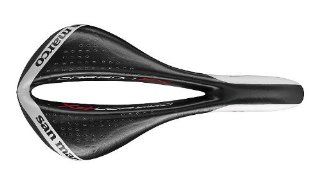 Selle San Marco Mantra Carbon FX Bicycle Cycling Road Bike Saddle 170gr 485W003   Black / White : Bike Saddles And Seats : Sports & Outdoors