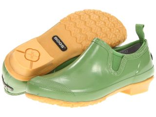 Bogs Rue Garden Womens Slip on Shoes (Green)