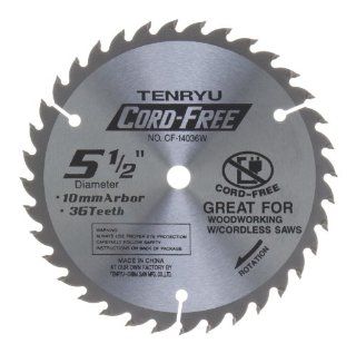 Tenryu CF 14036 Carbide Tipped Saw Blade   5 1/2 Inch   Circular Saw Blades  
