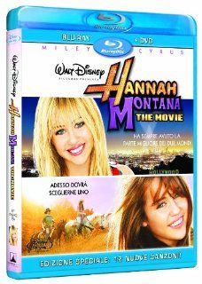 Hannah Montana   The Movie (Blu Ray+Dvd): Miley Cyrus, Billy Ray Cyrus, Barry Bostwick, Emily Osment, Moises Arias, Peter Chelsom: Movies & TV
