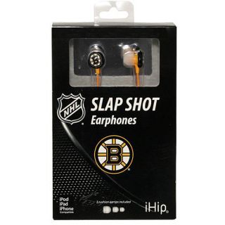 iHip Boston Bruins Logo Earbuds (HPHKYBOSEB)