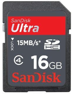 SanDisk 16GB Ultra 15MB/s SDHC SD Card (SDSDH 016G, Bulk Packaging): Computers & Accessories