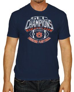 Auburn Tigers The Victory 2013 SEC Football Champions Navy T Shirt (M) : Sports & Outdoors