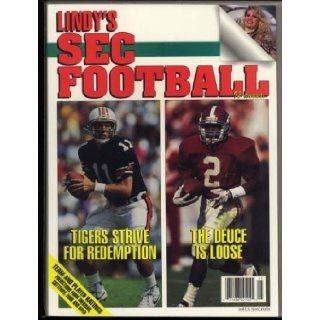 Lindy's 1992 College Football Annual (SEC Edition) Forest Davis Books